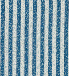 NPOF134845 Flo Stripe Denim Pomona Fabric by Scion