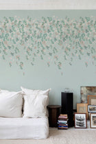 FL06 Florella Light Green Les Vangardes Mural by Tres Tintas