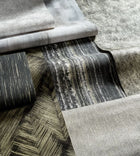 W0206/01 Folius Charcoal Gilver Expressions Wallpaper by Clarke & Clarke