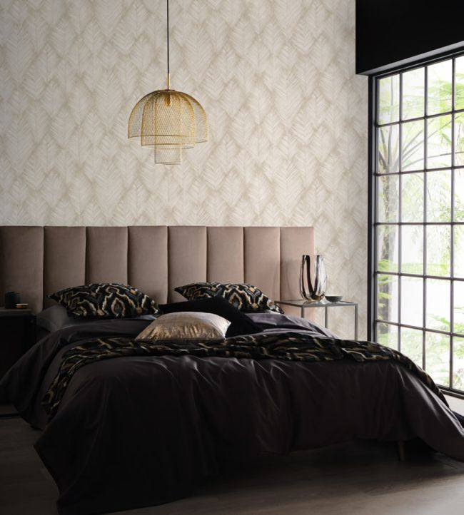 W0206/02 Folius Linen Expressions Wallpaper by Clarke & Clarke