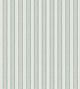 Fondant Stripe Kelly Green / Cornflower Pomona Fabric by Scion