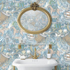 BMCF003/06B Funfair Pastel Blues Wallpaper by Brand McKenzie