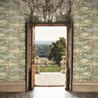 BW45151.1 Palace Tapestry Green Royal Court Wallpaper by GP&J Baker