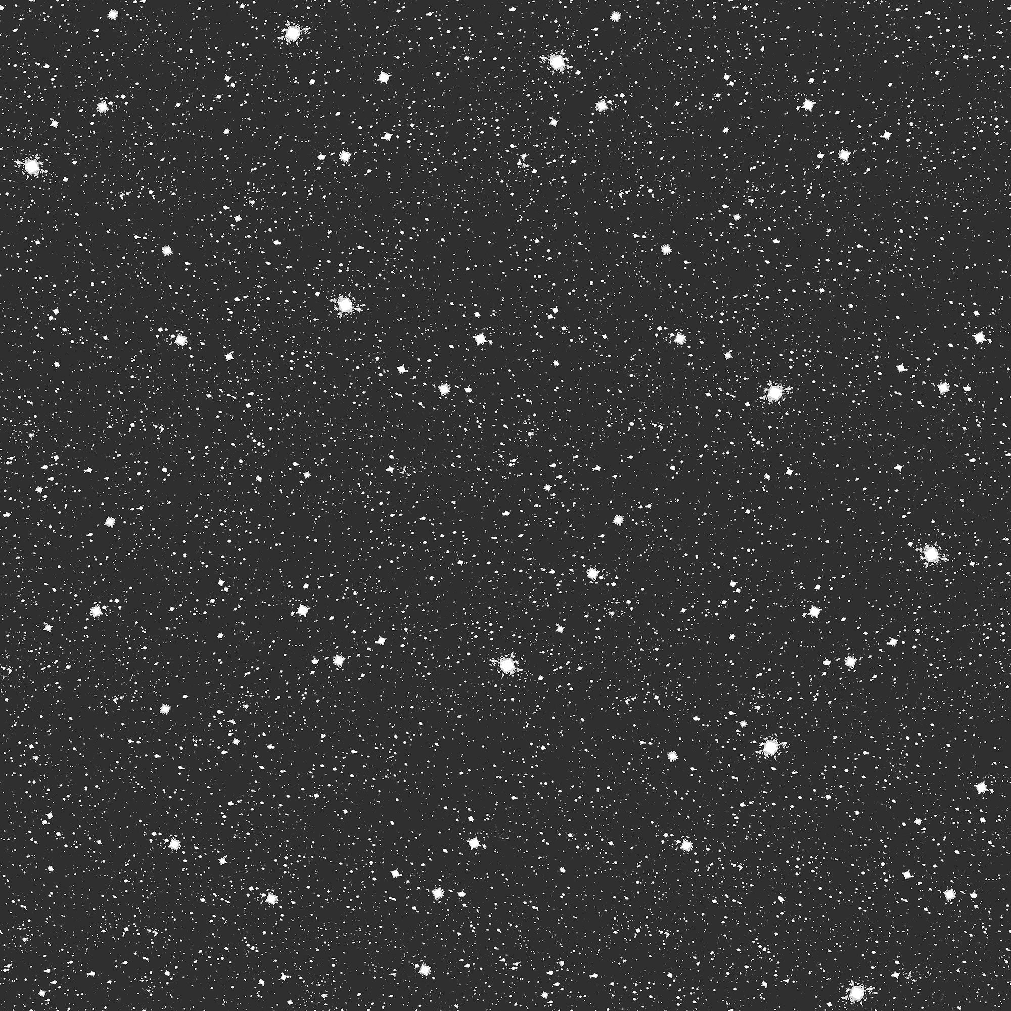 Space Sidewall Black Kids and Teens Wallpaper by Galerie