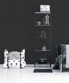 Space Sidewall Black Kids and Teens Wallpaper by Galerie