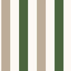 2 Colour Awning Stripe Green Kids and Teens Wallpaper by Galerie