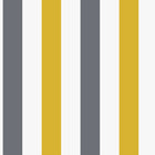 2 Colour Awning Stripe Yellow Kids and Teens Wallpaper by Galerie