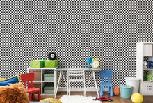 Check Black Kids and Teens Wallpaper by Galerie