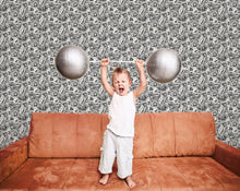 Comics Silver Grey Kids and Teens Wallpaper by Galerie