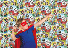 Comics Multi-coloured Kids and Teens Wallpaper by Galerie
