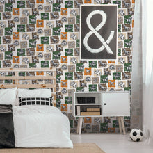 Dinosaurs Green Kids and Teens Wallpaper by Galerie