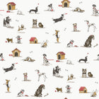 Doggies Beige Kids and Teens Wallpaper by Galerie