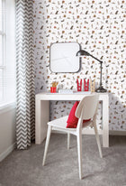 Doggies Beige Kids and Teens Wallpaper by Galerie