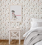 Doggies Beige Kids and Teens Wallpaper by Galerie