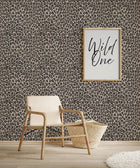 Fun Leopard Beige Kids and Teens Wallpaper by Galerie