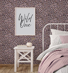 Fun Leopard Pink Kids and Teens Wallpaper by Galerie