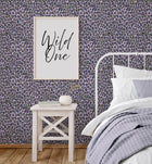 Fun Leopard Purple Lilac Kids and Teens Wallpaper by Galerie