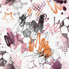 Graffiti Sports Pink Kids and Teens Wallpaper by Galerie