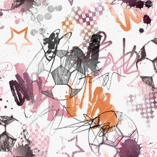 Graffiti Sports Pink Kids and Teens Wallpaper by Galerie