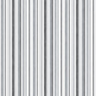 Multi Stripe Silver Grey Kids and Teens Wallpaper by Galerie