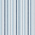 Multi Stripe Blue Kids and Teens Wallpaper by Galerie