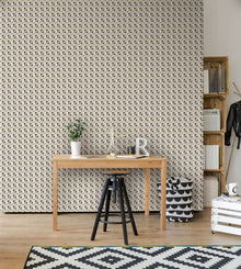 Penny Dots Beige Kids and Teens Wallpaper by Galerie