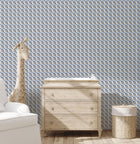 Penny Dots Blue Kids and Teens Wallpaper by Galerie