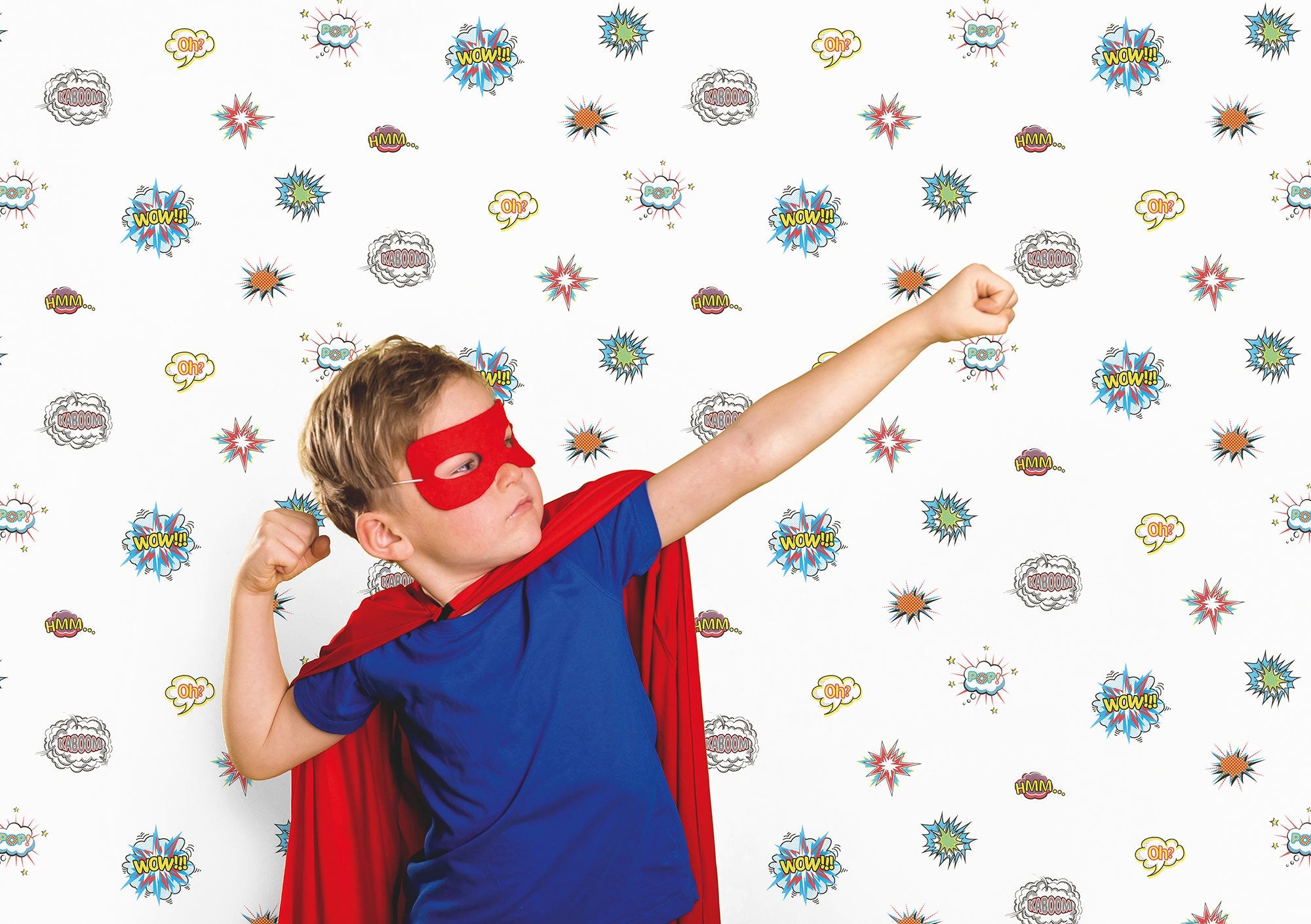Pop Art Blue Kids and Teens Wallpaper by Galerie