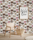 Purses Beige Kids and Teens Wallpaper by Galerie