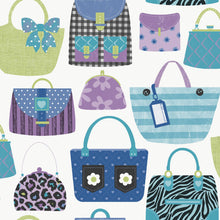 Purses Blue Kids and Teens Wallpaper by Galerie