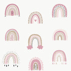 Rainbo-ho Pink Kids and Teens Wallpaper by Galerie