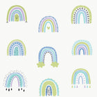 Rainbo-ho Blue Kids and Teens Wallpaper by Galerie