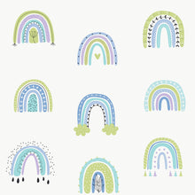 Rainbo-ho Blue Kids and Teens Wallpaper by Galerie