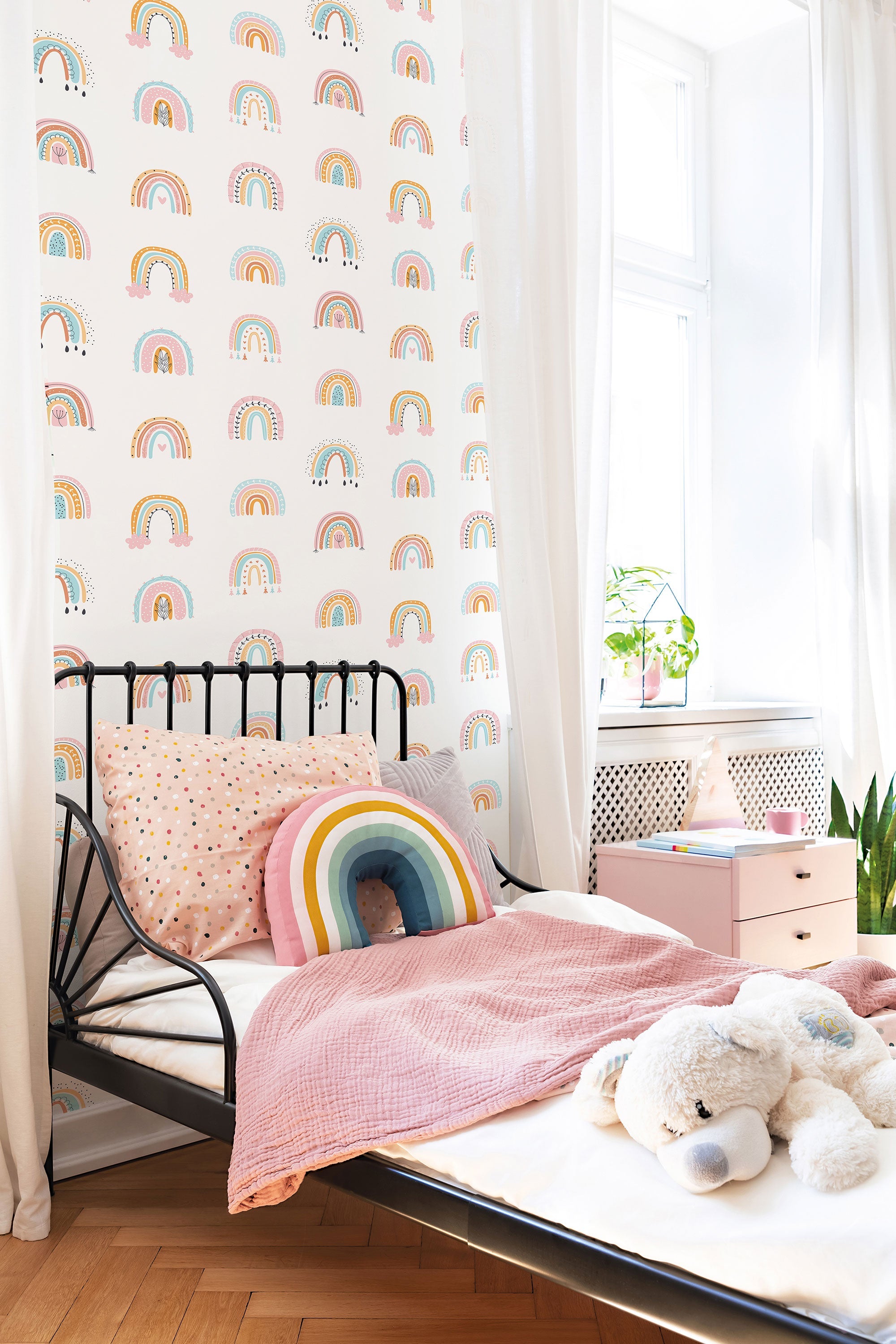 Rainbo-ho Yellow Kids and Teens Wallpaper by Galerie