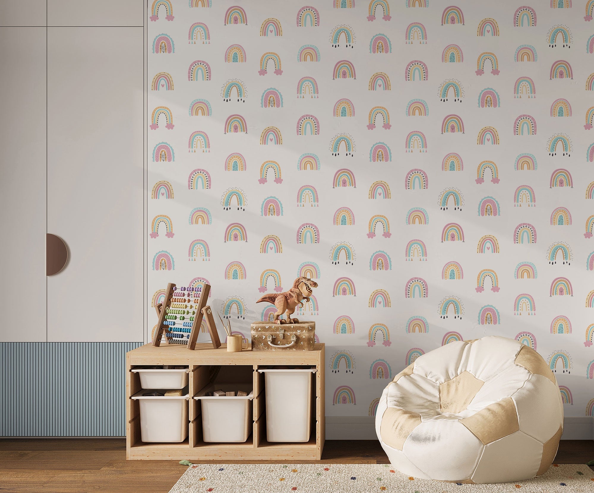 Rainbo-ho Yellow Kids and Teens Wallpaper by Galerie