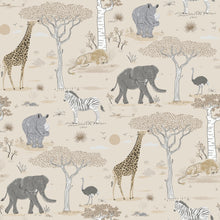 Savannah Beige Kids and Teens Wallpaper by Galerie