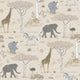 Savannah Beige Kids and Teens Wallpaper by Galerie