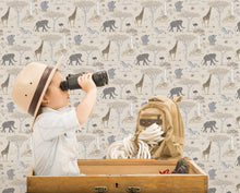 Savannah Beige Kids and Teens Wallpaper by Galerie