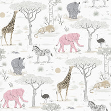 Savannah Silver Grey Kids and Teens Wallpaper by Galerie