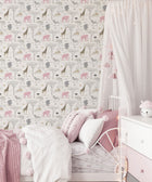 Savannah Silver Grey Kids and Teens Wallpaper by Galerie