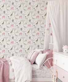 Savannah Silver Grey Kids and Teens Wallpaper by Galerie