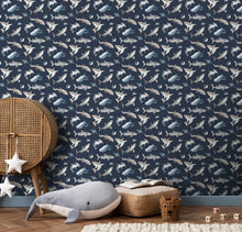 Sharks Blue Kids and Teens Wallpaper by Galerie