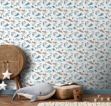 Sharks Blue Kids and Teens Wallpaper by Galerie