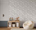 Sharks Silver Grey Kids and Teens Wallpaper by Galerie