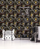 Skater Boy Silver Grey Kids and Teens Wallpaper by Galerie