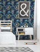 Skater Boy Blue Kids and Teens Wallpaper by Galerie