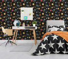 Solar System Black Kids and Teens Wallpaper by Galerie