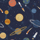 Solar System Blue Kids and Teens Wallpaper by Galerie
