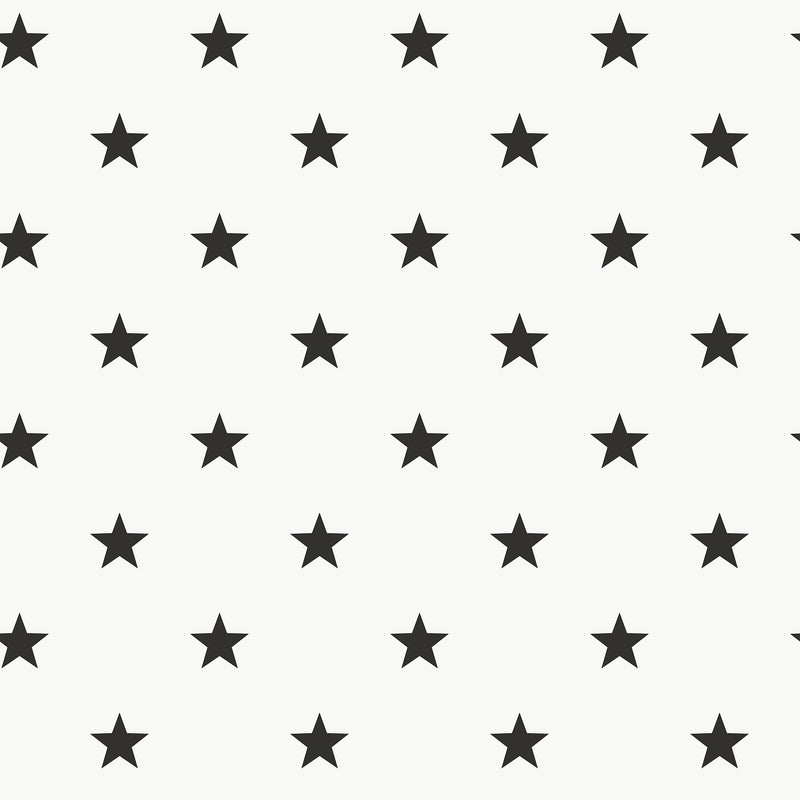 Stars Black Kids and Teens Wallpaper by Galerie