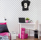 Stars Black Kids and Teens Wallpaper by Galerie
